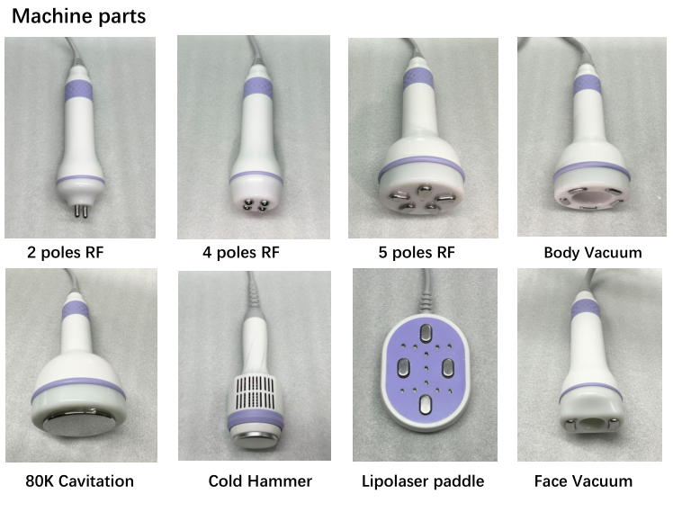 7 in 1 Radio Frequent cavitation weight loss fat removal rf body slimming 80k