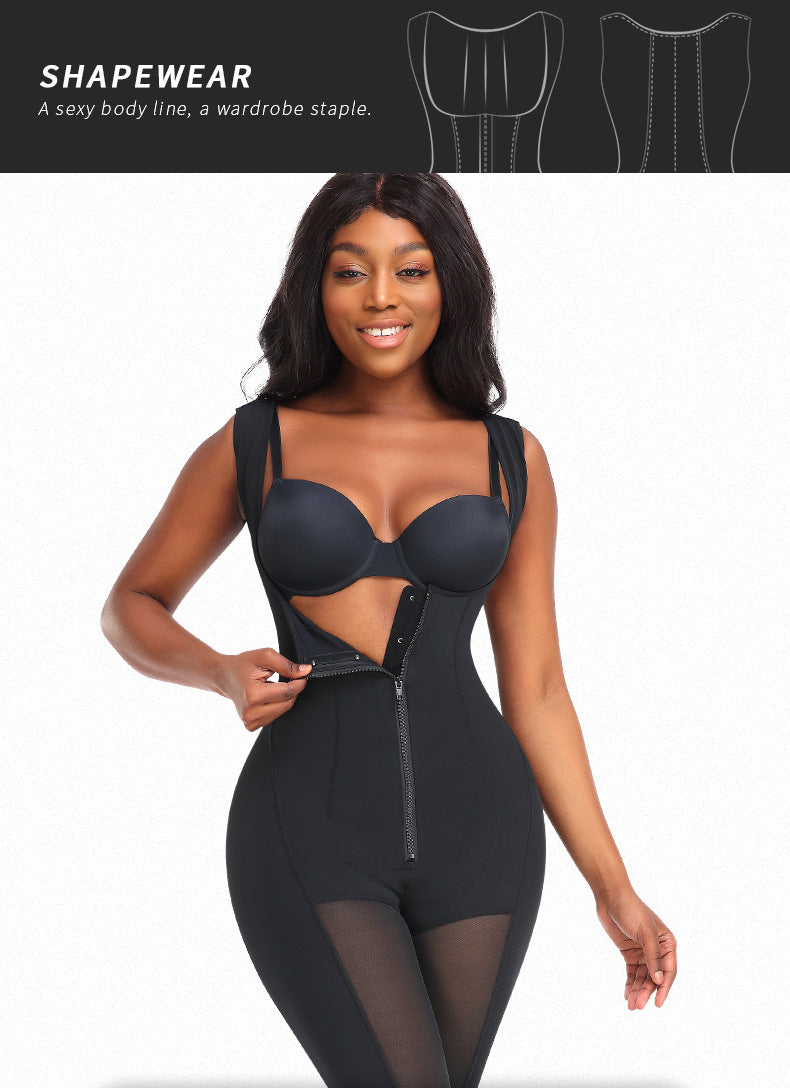 Bodysuit Women's Abdomen Tightening and Hip Lifting Shaping Elastic Underwear Bodysuit oversize Bodysuit