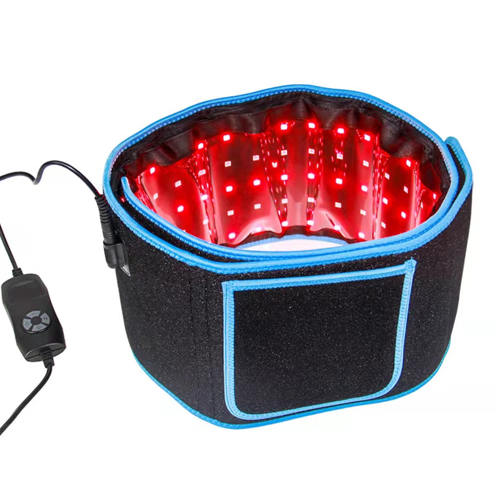 Home Use Pain Relief Pulsed Led Red Infrared Light Physical Therapy Waist Massage Wearable Photon Belts Wrap