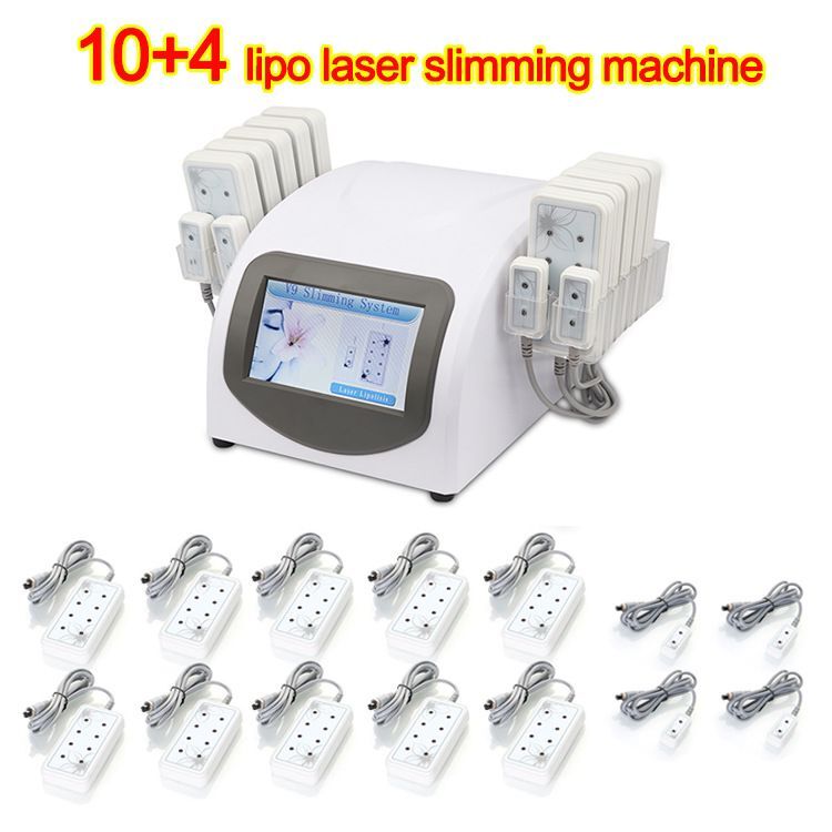 Slimming Machine Body Slimming Device Lipo Laser Panel 10+4 lipo laser system