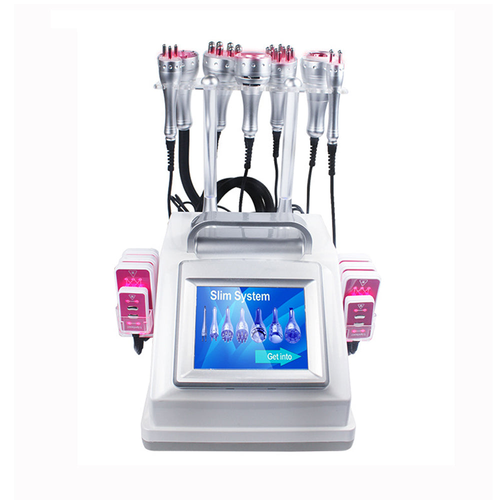Weight Loss Vacuum Cavitation System 9 in 1 Ultrasonic Fat Explosive Apparatus portable cavitation microwave slimming machine