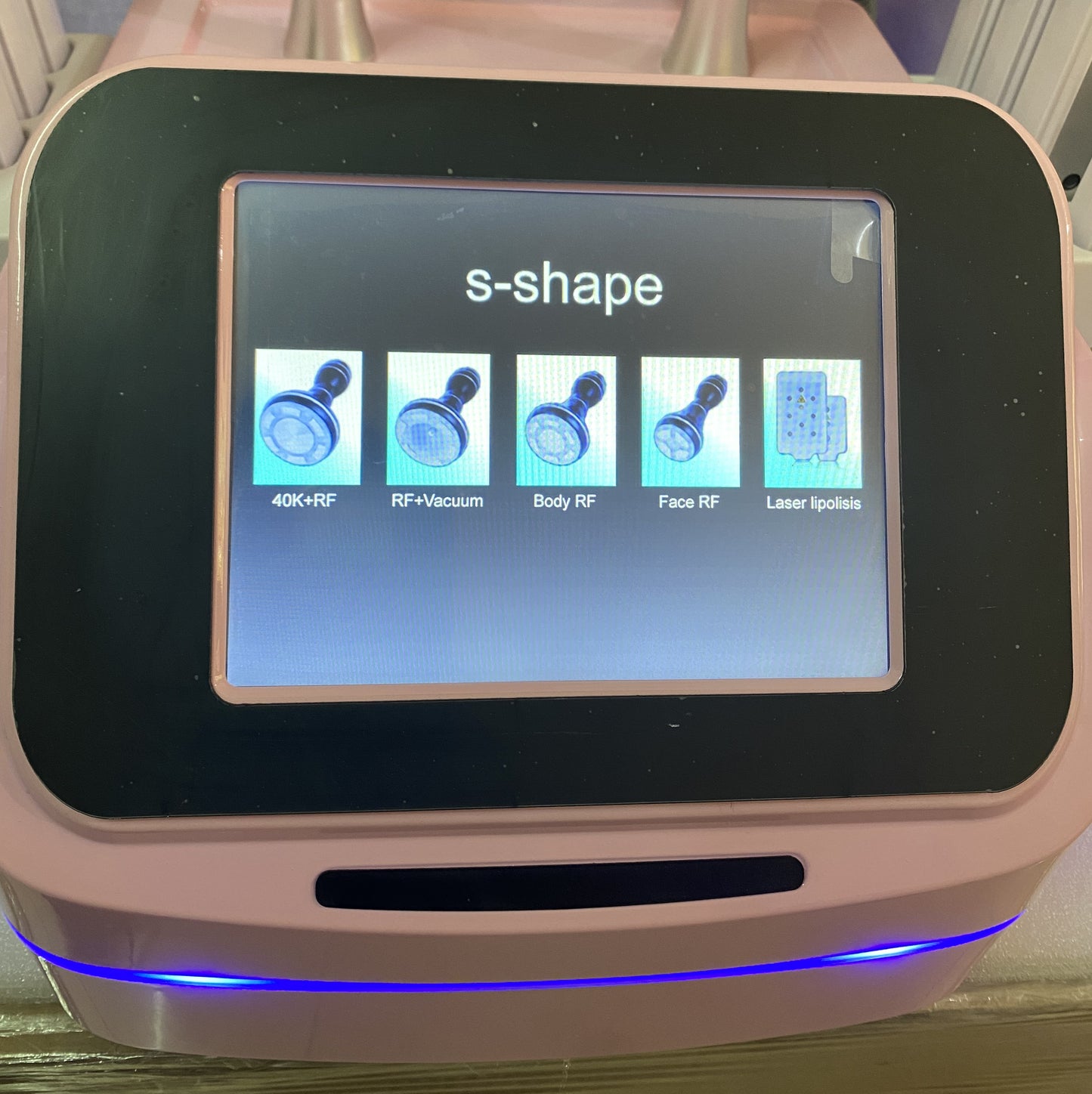 Spa Salon Home Body Vacuum Newest Body Sculpting Beauty Massager Ultrasound Cavitation S Shape Machine