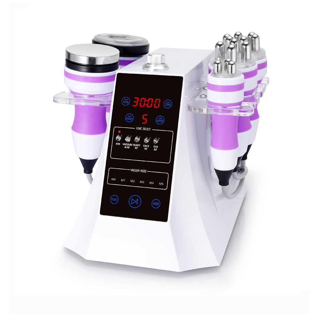 5 In 1 Ultrasonic Cavitation 40k RF Vacuum Body Slimming Skin Lifting Beauty Machine