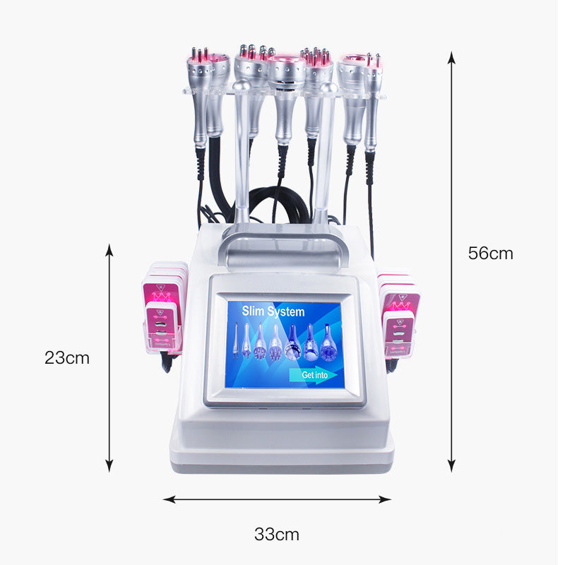 Weight Loss Vacuum Cavitation System 9 in 1 Ultrasonic Fat Explosive Apparatus portable cavitation microwave slimming machine