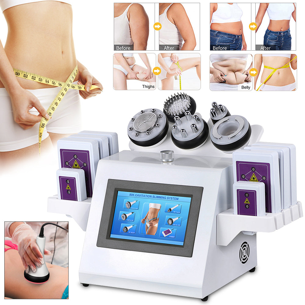 80k 6 in 1 slimming system body slimming machine
