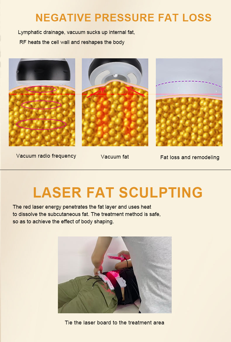 Beauty Salon 9 In 1 Multifunction Beauty Machine/Lipolaser/Cavitation/ Vacuum/Rf Slimming Beauty Vela&shape Machine