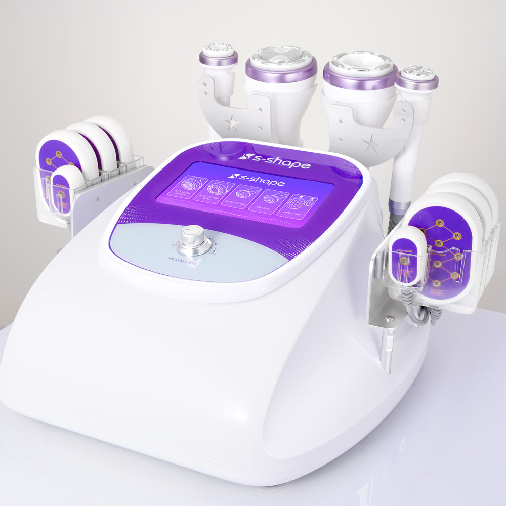 Professional Ultrasonic Cavitation 2.5 30K Vacuum RF Fat Removal EMS EL Face Lift LED Laser Machine