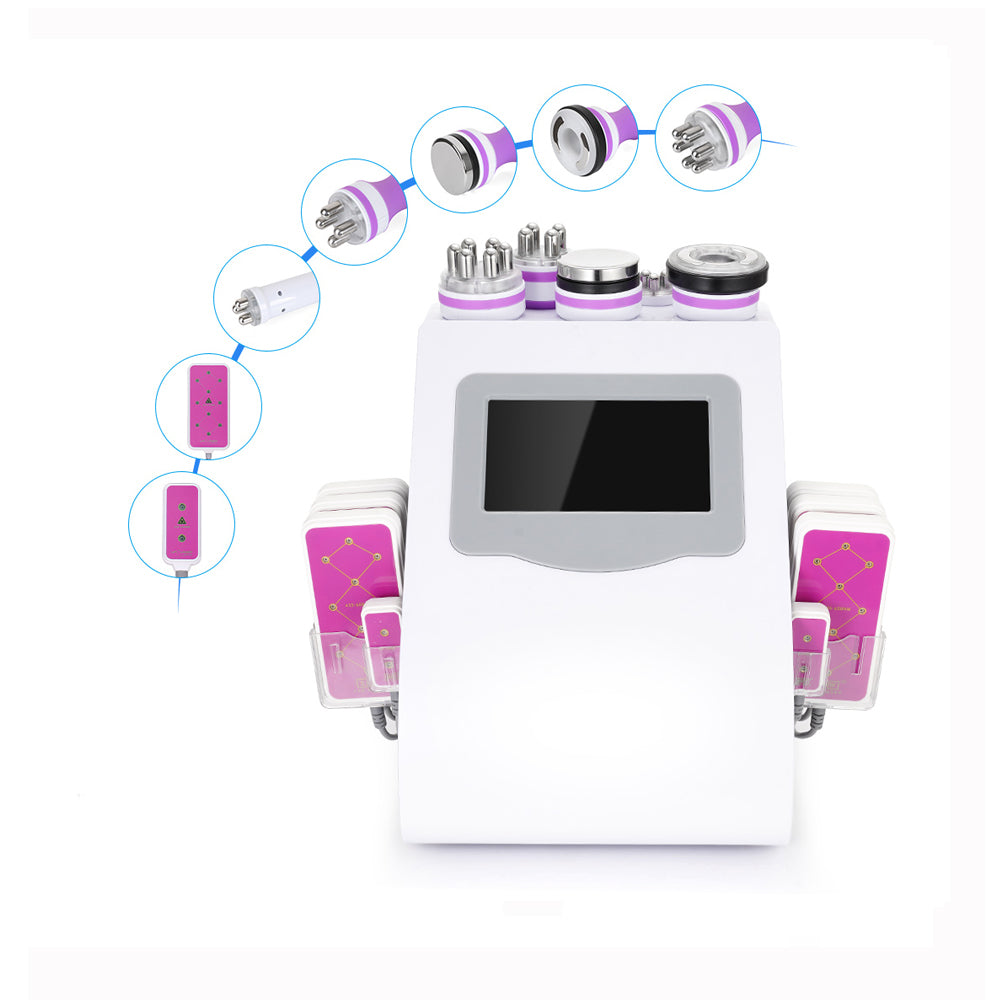 6 In1 Cavitation 2.0 40k Vacuum Cavitation RF Weight Loss Radio Frequency Beauty