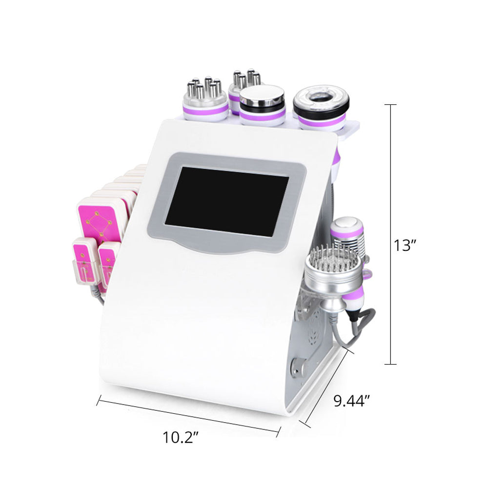9 In 1 Ultrasonic Cavitation RF Vacuum Body Contouring Lipo Laser Machine Body Sculpting Machine