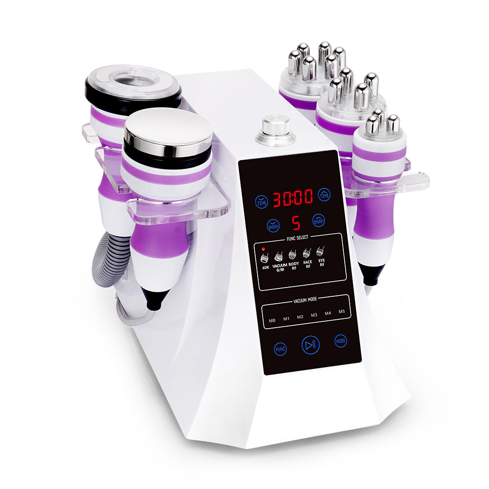 5 In 1 Ultrasonic Cavitation 40k RF Vacuum Body Slimming Skin Lifting Beauty Machine