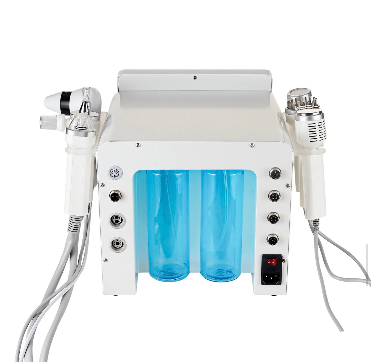 8 in1 hydra dermabrasion oxygen jet facial machine with skin detection