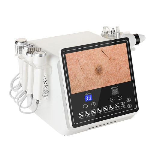 8 in1 hydra dermabrasion oxygen jet facial machine with skin detection