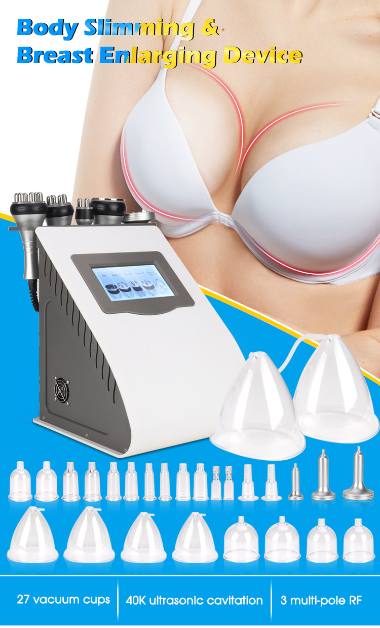 40k cavitation radiofrecuency slimming machine rf vacuum breast massager butt lifting machine 2 in 1