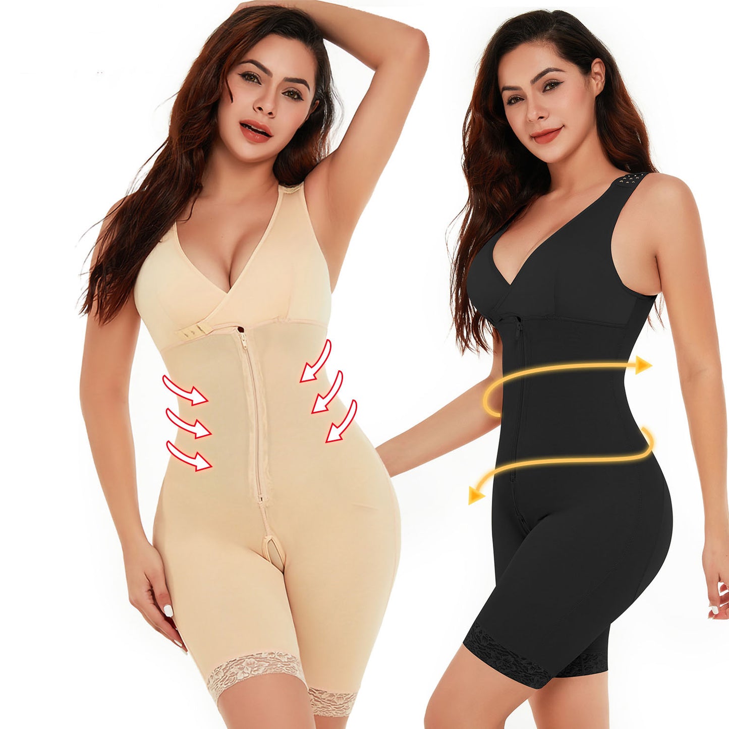 Women Shapewear Tummy Suit Control Underbust Women Body Shaper Slimming Underwear Vest Bodysuits Jumpsuit