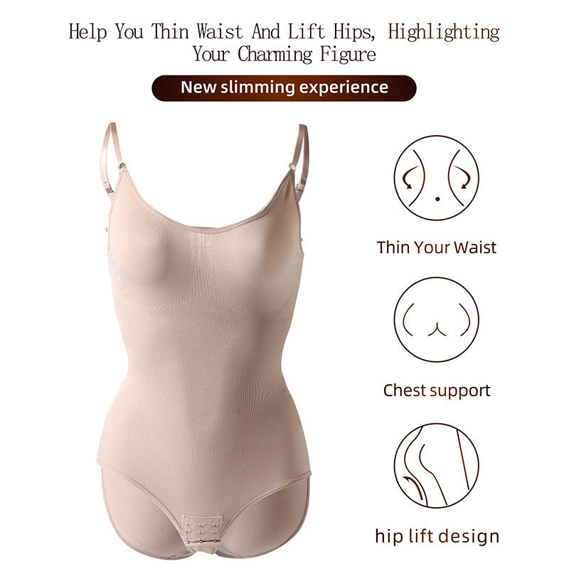 Butt Lifter Opening Bottom Tummy Control Waist Trainer Vest Full Body Shaper Bodysuit For Women