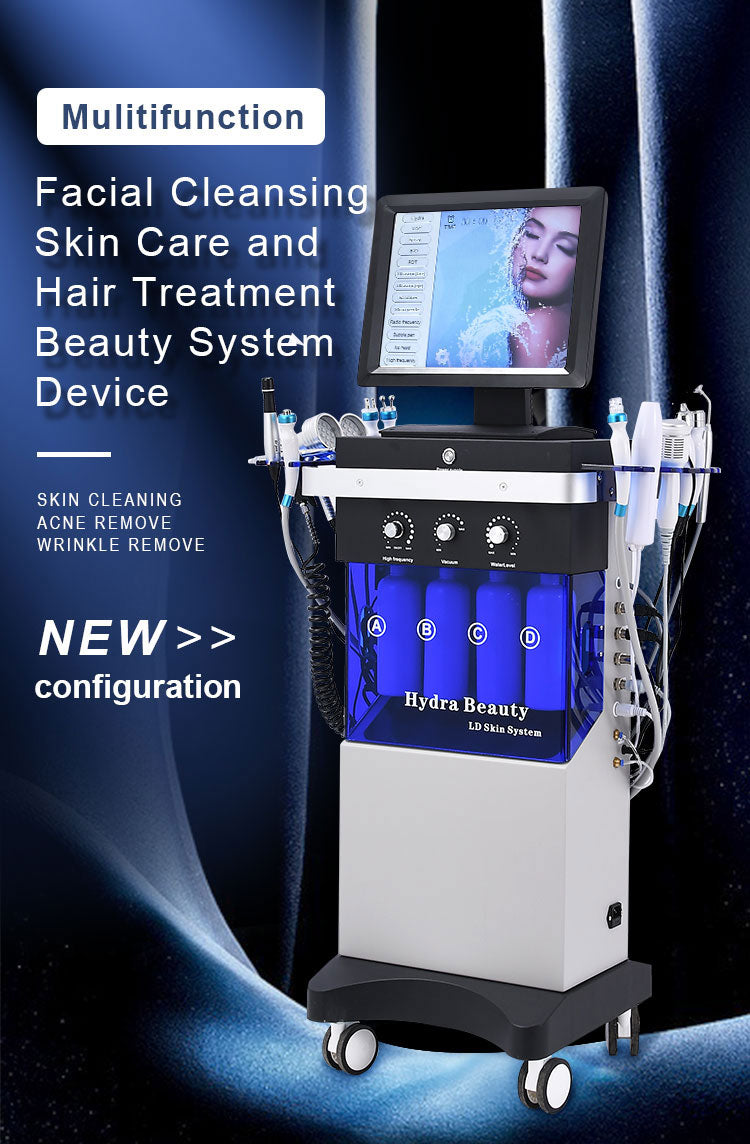 14 in 1 H2o2 hydra facial machine