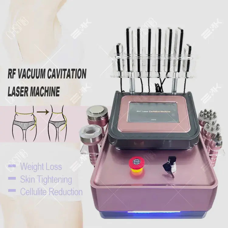 6 in 1 Cavitation 40k Machine RF Vacuum Body Slimming Machine