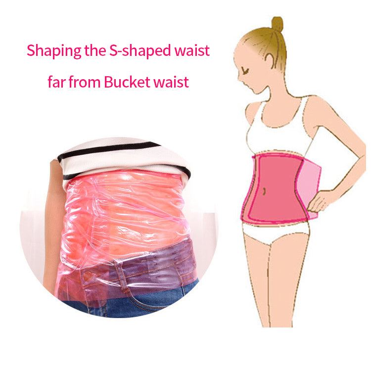 pvc sauna fat tummy trimmer waist trainer belt belly lose weight leg waist slimming wrap belly belt waist trainer