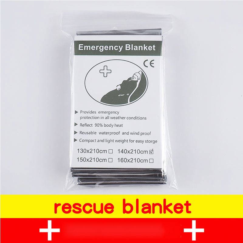 custom color Aluminum Mylar Foil Emergency Rescue Space Thermal Solar Blanket