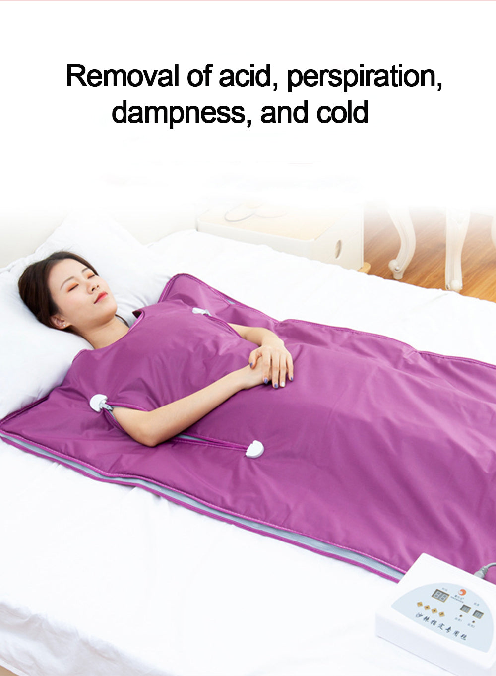 Professional Waterproof portable Cloth Weight Loss inflatable adult Heated Infrared spa capsule Sauna Steamed Blanket