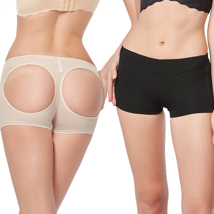 Women's Open Hip Shaping Shorts Shapewear Briefs Body Shaper Sexy Ass Lift Up Panty Buttock Lifter