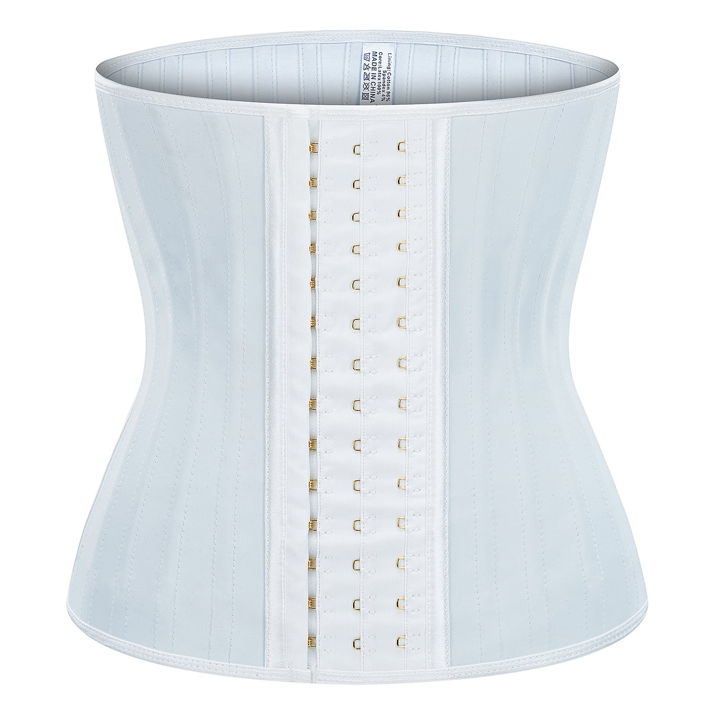 latex 25 Steel Bone3 Rows Hooks latex tummy wrap Waist Trainer Waist Cincher Corset Girdle Shaper