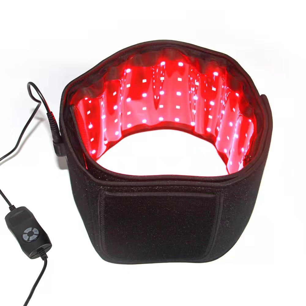 Home Use Pain Relief Pulsed Led Red Infrared Light Physical Therapy Waist Massage Wearable Photon Belts Wrap