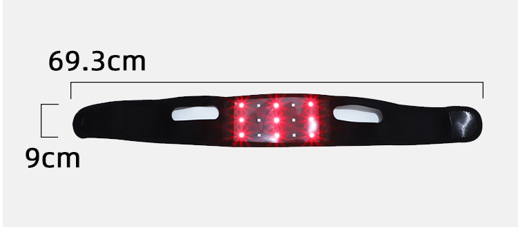 Physical Therapy Equipment Red led Light 650nm 850nm Chin Wrap Fat Loss Lipo Red Light Belt For Double Chin