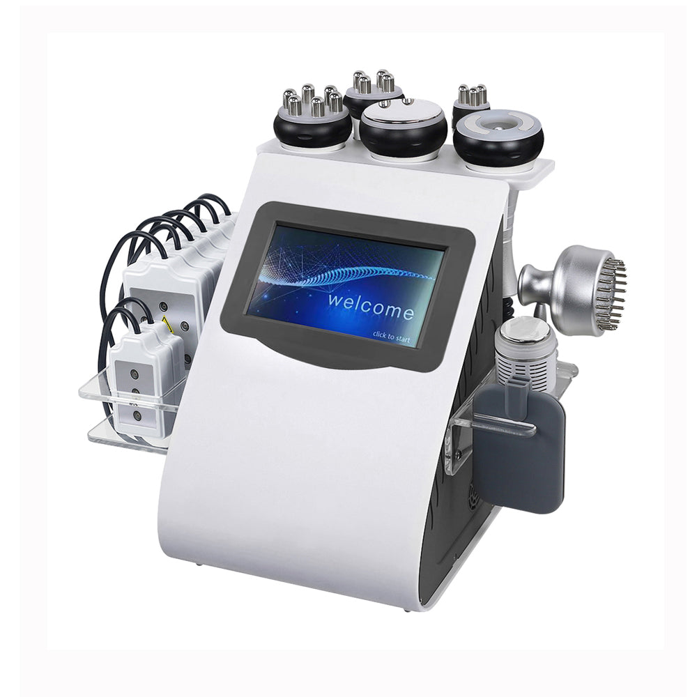 Beauty Salon 9 In 1 Multifunction Beauty Machine/Lipolaser/Cavitation/ Vacuum/Rf Slimming Beauty Vela&shape Machine