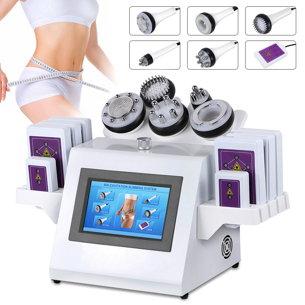 80k 6 in 1 slimming system body slimming machine