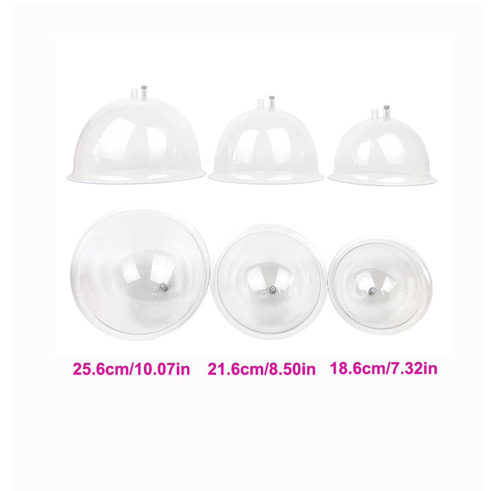 new shape 210ml vaccum  xxxl cups 210 cupping machine enhance butt vacuum cups butt cup