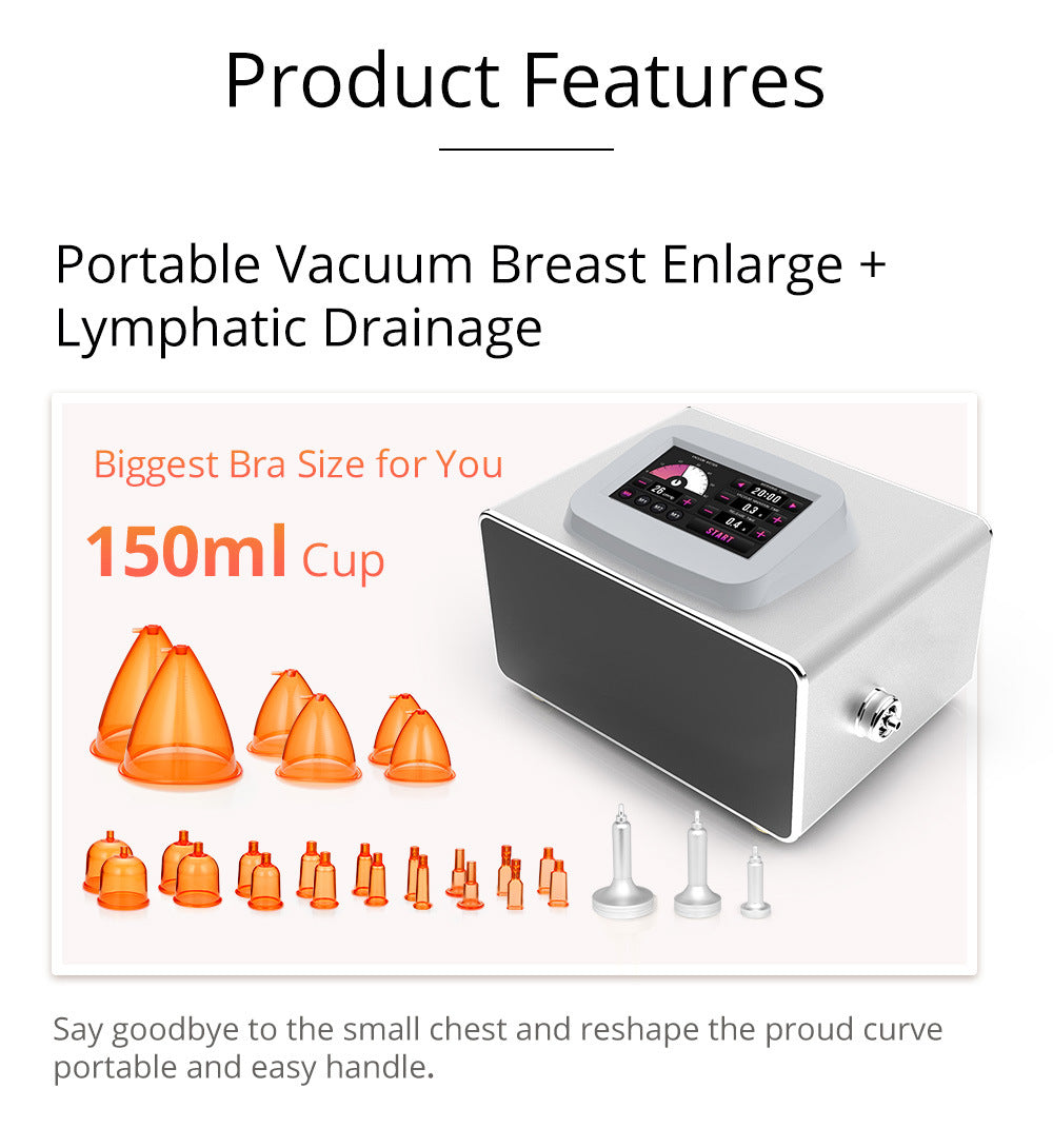 Sweet enlargement breast pump machine bbl vacuum butt cupping machine cupping therapy massager vacuum machine