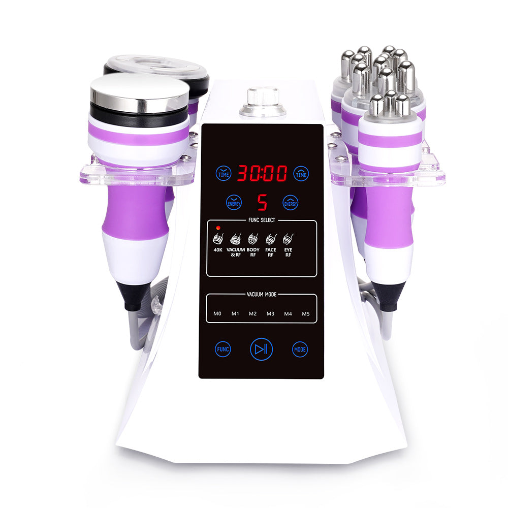 5 In 1 Ultrasonic Cavitation 40k RF Vacuum Body Slimming Skin Lifting Beauty Machine