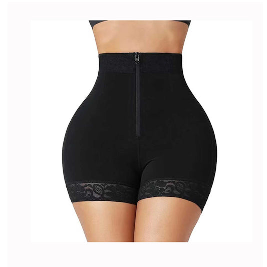 Zipper Tummy Trimmer Control Shaper Plus Size XS to 6XL Hip Enhancer Shapewear Booty Butt Lifter Shorts