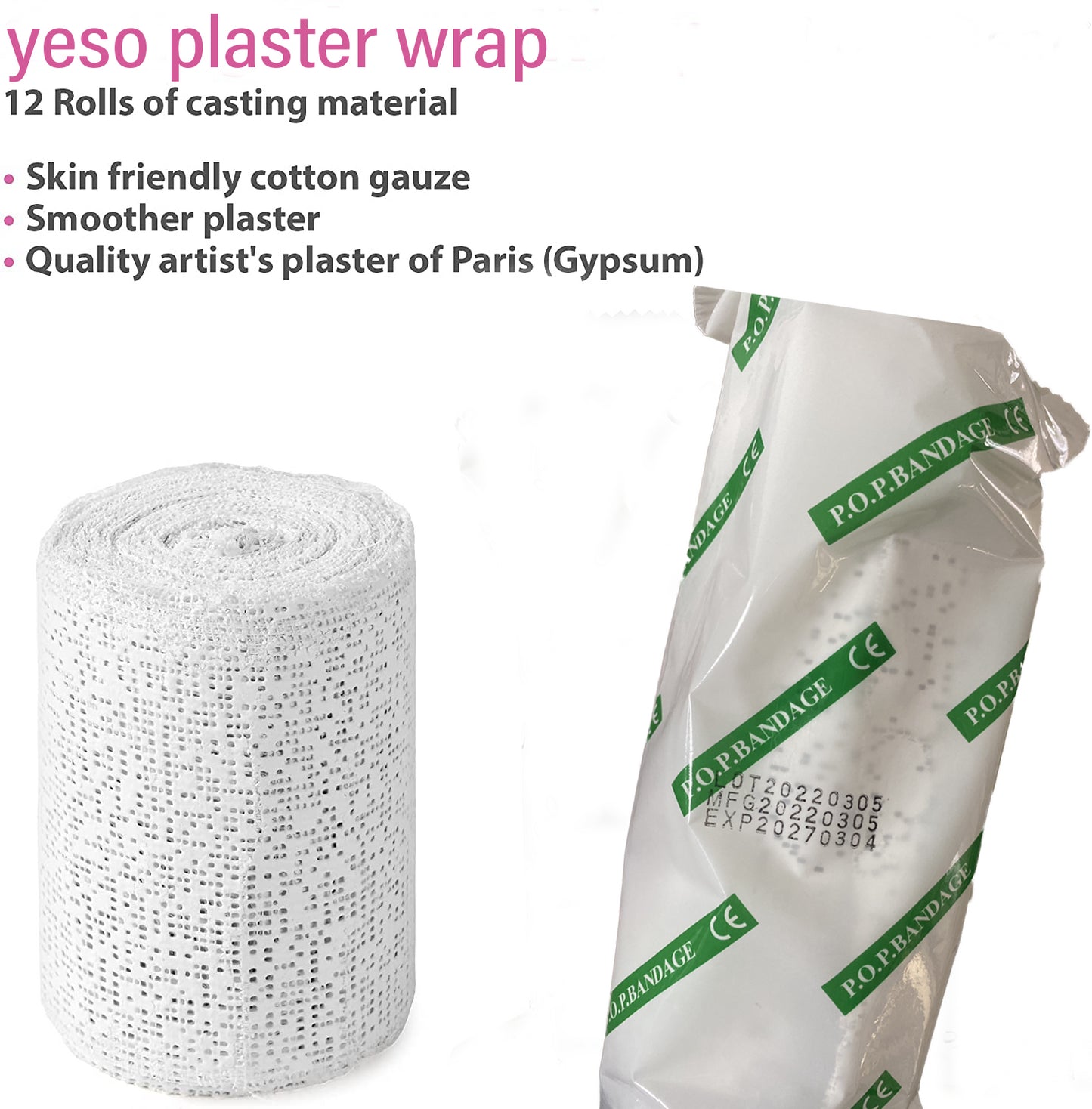 OEM slimming yeso plaster wrap