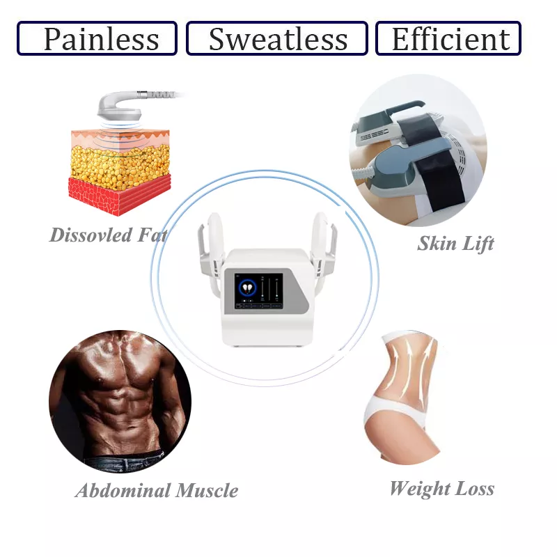 EMS body slimming muscle building machine manufacturer in China ems sculpting weight loss machine