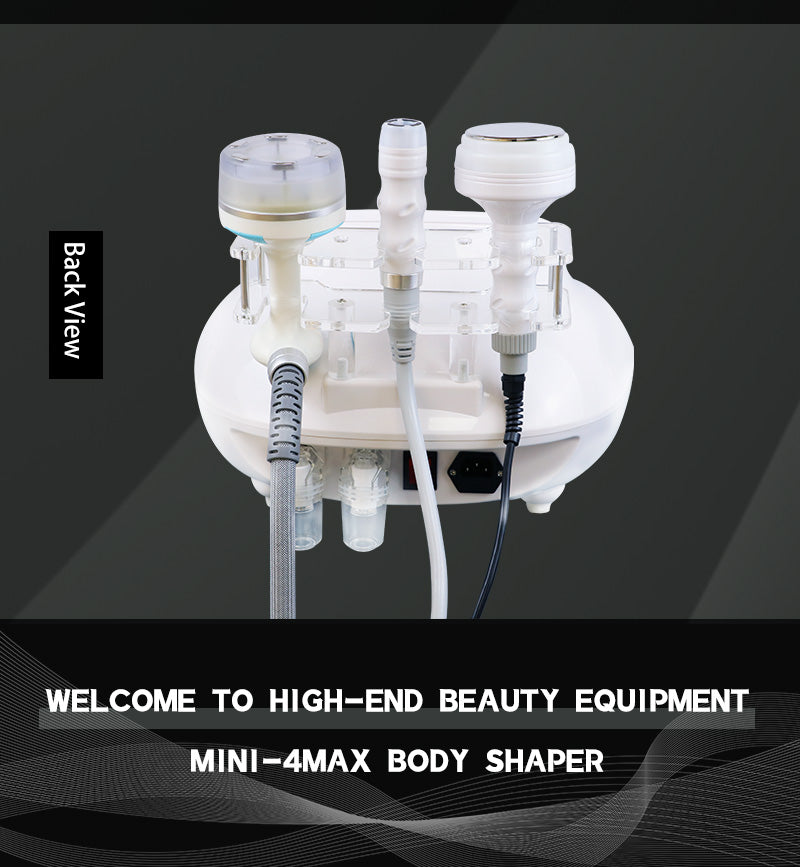 3 in 1 40k cavitatIon vacuum lipo massage machine Mini 4-MAX Slimming Machine